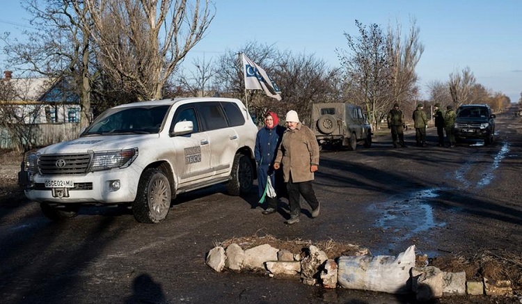 Миссия ОБСЕ в зоне АТО