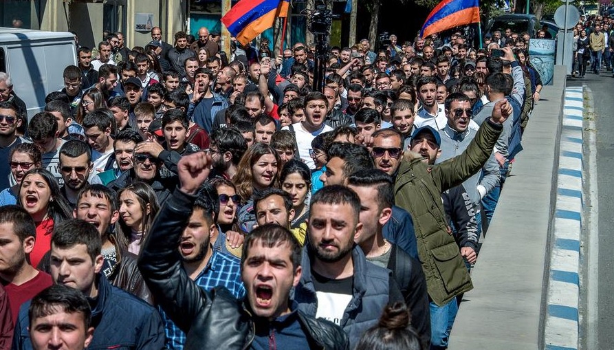 Армения протесты