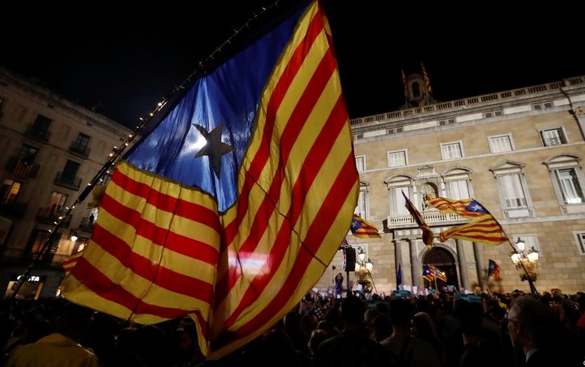 Протесты в Каталонии