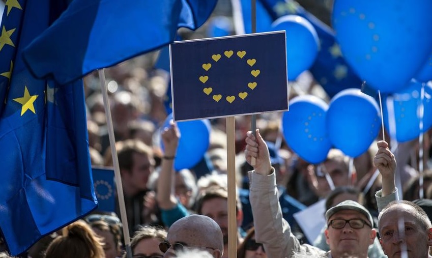 протесты в Европе