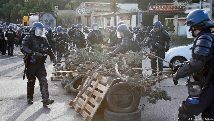 Протесты во Франции