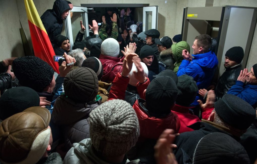 Протесты в Молдове