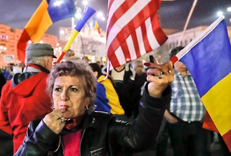 Протесты в Румынии
