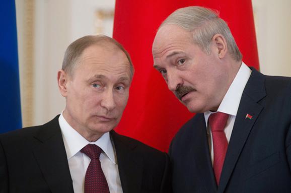 Путин и Лукашенко