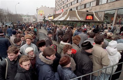 Закрытие mcdonalds в России