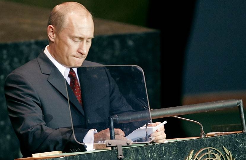 Путин ООН