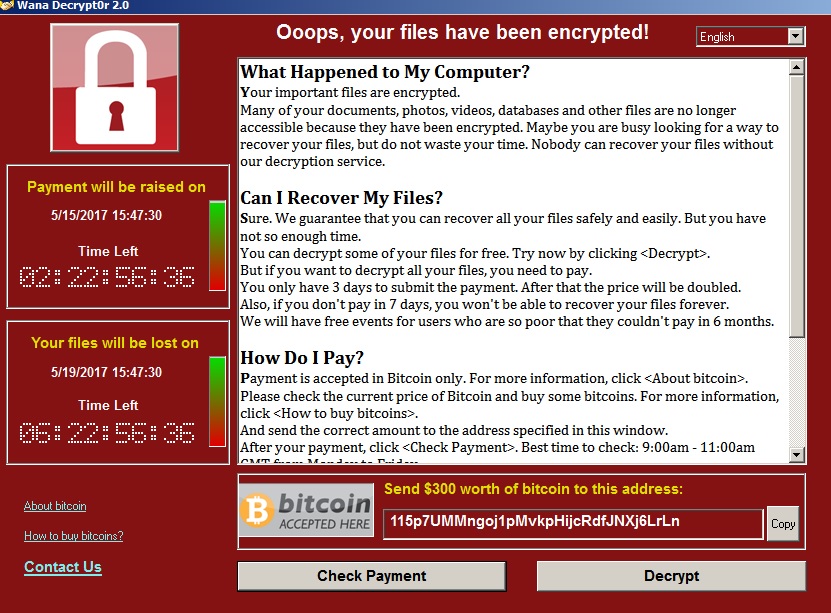 Wana Decrypt0r