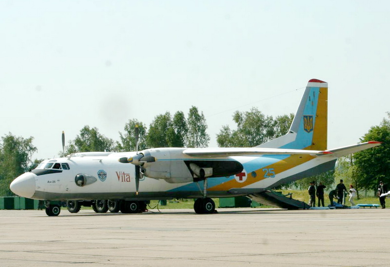 Российская авиация сбила украинский транспортный АН-26