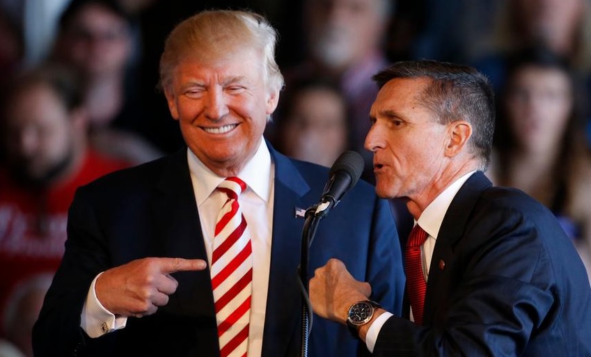 Майкл Флинн и Дональд Трамп