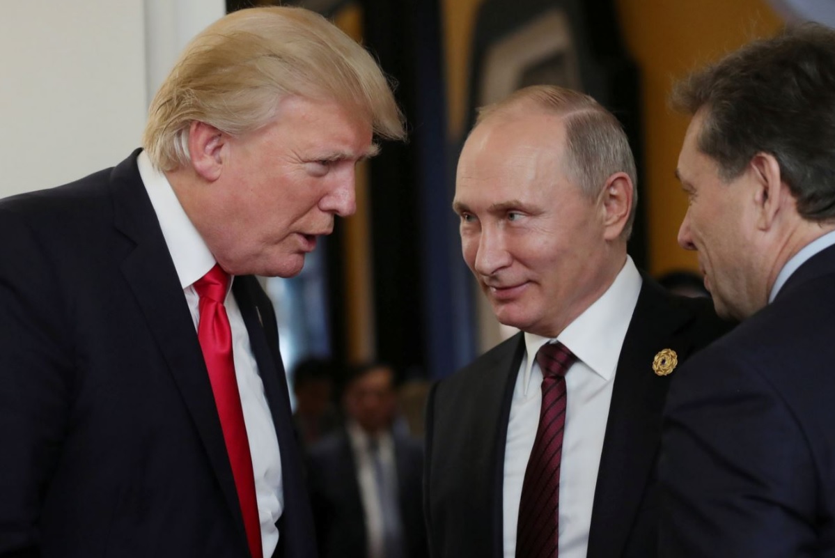 Дональд Трамп и Путин