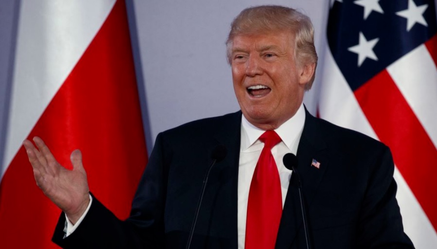Трамп в Польше