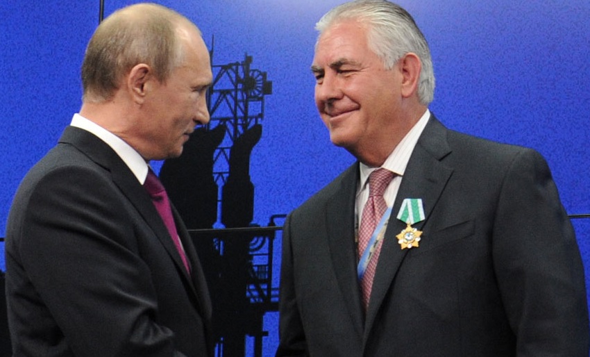 Рекс Тиллерсон и Путин