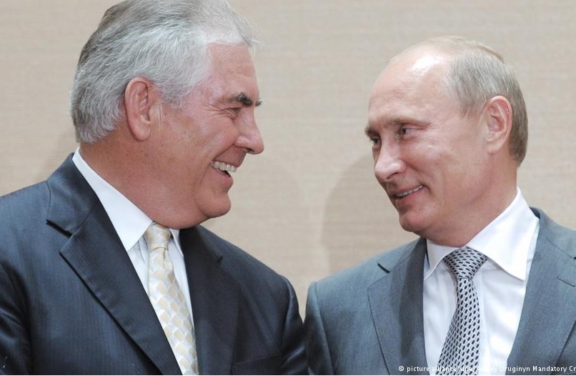 Рекс Тиллерсон и Путин
