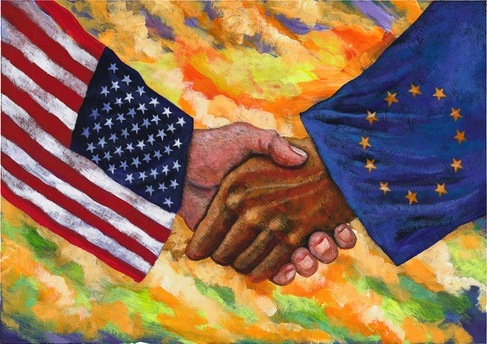 Европа США