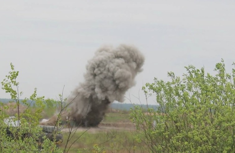 Взрыв на Яворовском полигоне