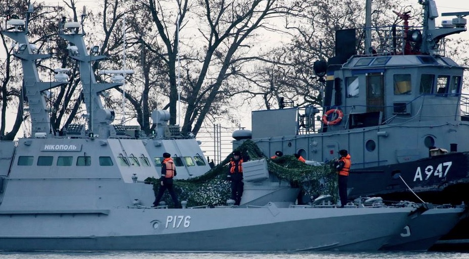 захваченные катера в Крыму