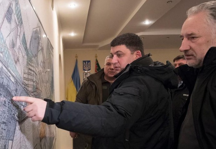 Гройсман в Авдеевке