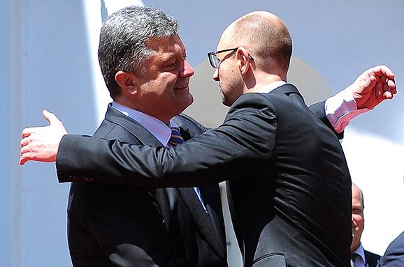 Порошенко и Яценюк
