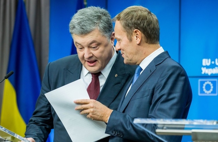 Порошенко и Дональд Туск