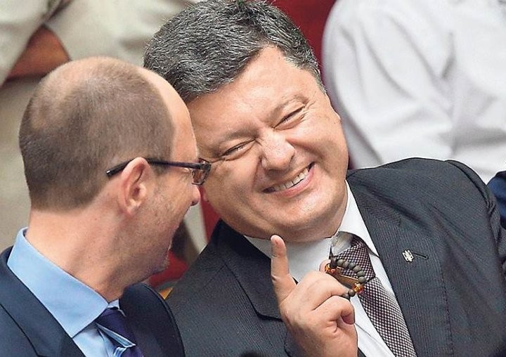 Порошенко и Яценюк