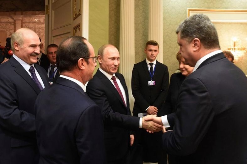 Порошенко и Путин
