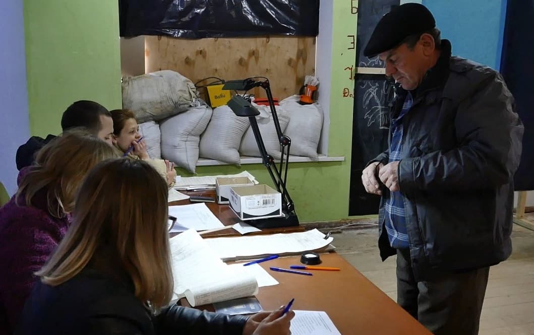 голосование в зоне АТО