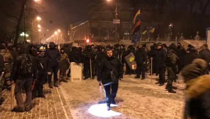 Протесты в Украине