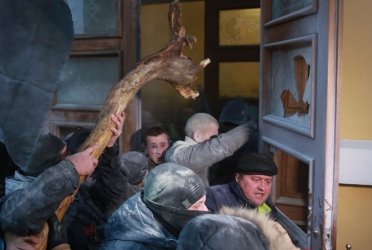 протесты в Киеве