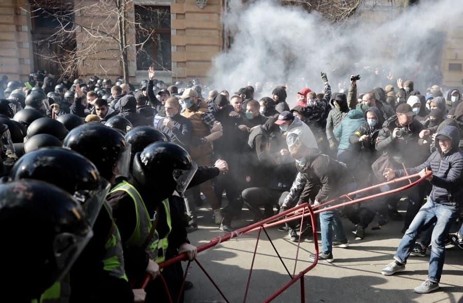 протесты в Киеве